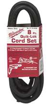 8 Quick Lock Cord Set