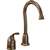Lead Law Compliant 1 Handle Lever Two Hole 4 Center Set Bar Faucet 2.0 GPM