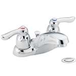 Lead Law Compliant 2 Handle Lever 4 Lavatory Faucet Trim 1.5 GPM
