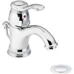 Lead Law Compliant 1 Handle One Hole Lavatory Faucet Trim Polished Chrome 1.5 GPM