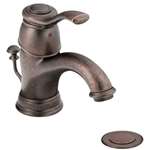 Lead Law Compliant 1 Handle One Hole Lavatory Faucet Trim 1.5 GPM