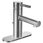 Ccy Lead Law Compliant 1.5 1 Handle Lever High Arc Lavatory Polished Chrome