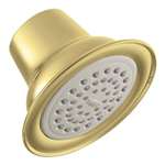 Single Function Showerhead Polished Brass 2.5 GPM