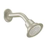 Showerhead Arm Flange Low Flow Brushed Nickel 1.75 GPM