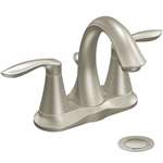 Lead Law Compliant 2 Handle Lever Center Set Lavatory Faucet Eva 1.5 GPM