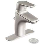 Lead Law Compliant 1 Handle Lever One Hole Low Arc Lavatory 1.5 GPM