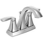 Lead Law Compliant Polished Chrome *voss 2 Handle High Arc Lavatory 1.5 GPM