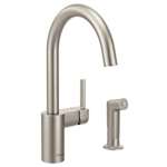 Lead Law Compliant Align 1 Handle High Arc Kitchen Faucet Srst