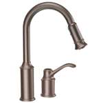 Lead Law Compliant 1 Handle Faucet With Spray Oil Rubbed Bronze 1.5 GPM