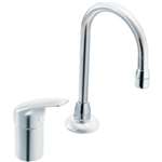 Lead Law Compliant One Hole Lever Bar 9.91 Spout 2-HOLE CH