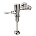 Urinal MANU Flush Valve Polished Chrome 0.5 Gallons Per Flush