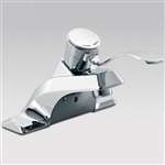 Lead Law Compliant 1 Handle Lever Lavatory Faucet Less Pop Up Chrome 2.2 GP