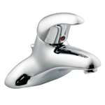 Lead Law Compliant 1 Handle Lever Lavatory Faucet Polished Chrome 2.2 GPM