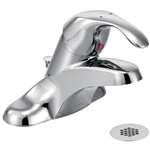 Lead Law Compliant 1 Handle Lever Lavatory Faucet Chrome 2.2 GPM
