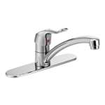 Lead Law Compliant Satin Antique Nickel One Hole KD LR Ceramic Chrome 2.2 GPM