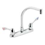 Lead Law Compliant 2 Handle Kitchen Faucet Wristblade Handle Blade High 2.2 G