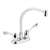 Lead Law Compliant 2 Handle Wristblade Handle Bar & Sink High 2.2 GPM