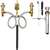 Lead Law Compliant Widespread Lavatory Rough In Valve M-PACT Asceri