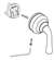 One PC Handle Hub Mtcl Posi-Temp Kit