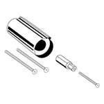 *POSITE Handle EXT Kit Chrome