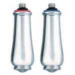 Small Lever Handle Insert Monticello Pair Polished Chrome