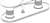 Monticello Lavatory Deck Gasket Kit