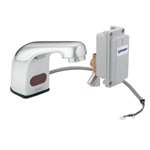 Lead Law Compliant 0.5 GPM Satin Antique Nickel Single Mount Lavatory Faucet