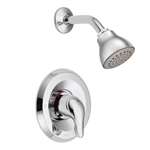 1 Handle Pressure Balance Shower Posi-Temp Polished Chrome 2.5 GPM