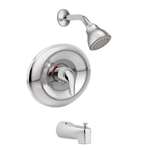 Ccy 1 Handle Tub and Shower Trim Kit Polished Chrome 1.75 GPM