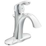 Lead Law Compliant Single Handle Lavatory Faucet Eva Polished Chrome 1.5 GPM