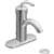 Lead Law Compliant One Hole Faucet Icon Polished Chrome 1.5 GPM