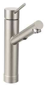Ccy Lead Law Compliant 1.5 GPM 1 Handle Pullout Kitchen Faucet Polished Chrome