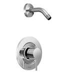 1 Handle Lever Shower Only Trim Polished Chrome