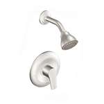 1 Handle Shower Only Trim Brushed Nickel 2.5 GPM