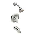 1 Handle Tub and Shower Valve Trim Kit Polished Chrome 2.5 GPM