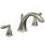 Trim Kit For 2 Handle Roman Tub *brantf Brushed Nickel