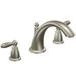Trim Kit For 2 Handle Roman Tub *brantf Brushed Nickel