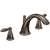 Trim Kit For 2 Handle Roman Tub *brantf Oil Rubbed Bronze