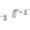 2 Handle Lever Garden Tub Trim Chateau Polished Chrome