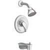 1 Handle Tub and Shower Valve Trim Kit Polished Chrome 2.5 GPM