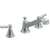 Trim Rothbury Two Hole Dmrt Chrome