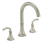 2 Handle Lever Roman Tub Trim Kit Icon Brushed Nickel