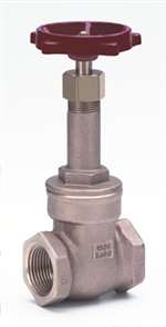 Lead Law Compliant 3/4 Bronze 300 # Threaded RS Thread Bonnet Gate