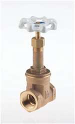 Lead Law Compliant 1 Bronze 300 # Threaded RS Thread Bonnet Gate