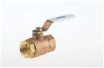 Lead Law Compliant 1-1/4 Bronze 600 # Threaded SP Ball Valve