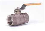 Lead Law Compliant 1-1/4 Bronze 600 # Sweat Reduced Port Ball Valve