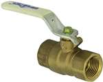 Lead Law Compliant 3/4 Brass Chrome 600 # Threaded Full Port Ball Valve