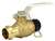 Lead Law Compliant 3/4 Brass 200 # Pxhose Full Port Ball Valve C&C