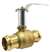 Lead Law Compliant 1 Brass Stainless Steel 200 # PXP Full Port Ball Valve With Ext