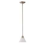 *EMPIRE 1 Light 7 Mini Pendant With Frosted